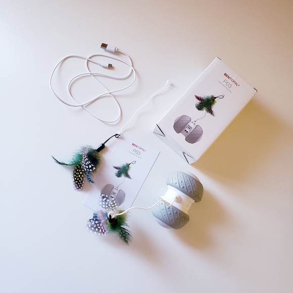 Other - Bentopal Automatic Interactive Cat Feather Pet Exercise Electric Indoor Toy